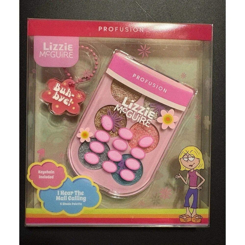Profusion Lizzie McGuire Mirror and Cosmetics Bundle NEW - RARE